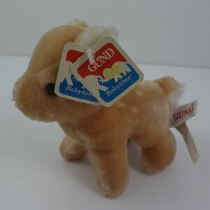 Vintage Gund 1983 Babytime #1950 Babytime Zoo Plush Deer Fawn Like New w Tags
